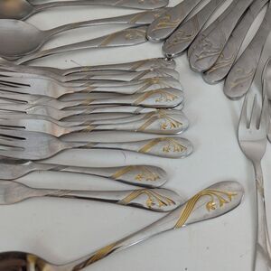 Vintage German Flatware Set – Edelstahl Rostfrei 18/10 by Amil – Mixed Pieces